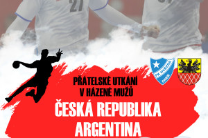 Přátelské utkání v házené mužů - Česká republika - Argentina